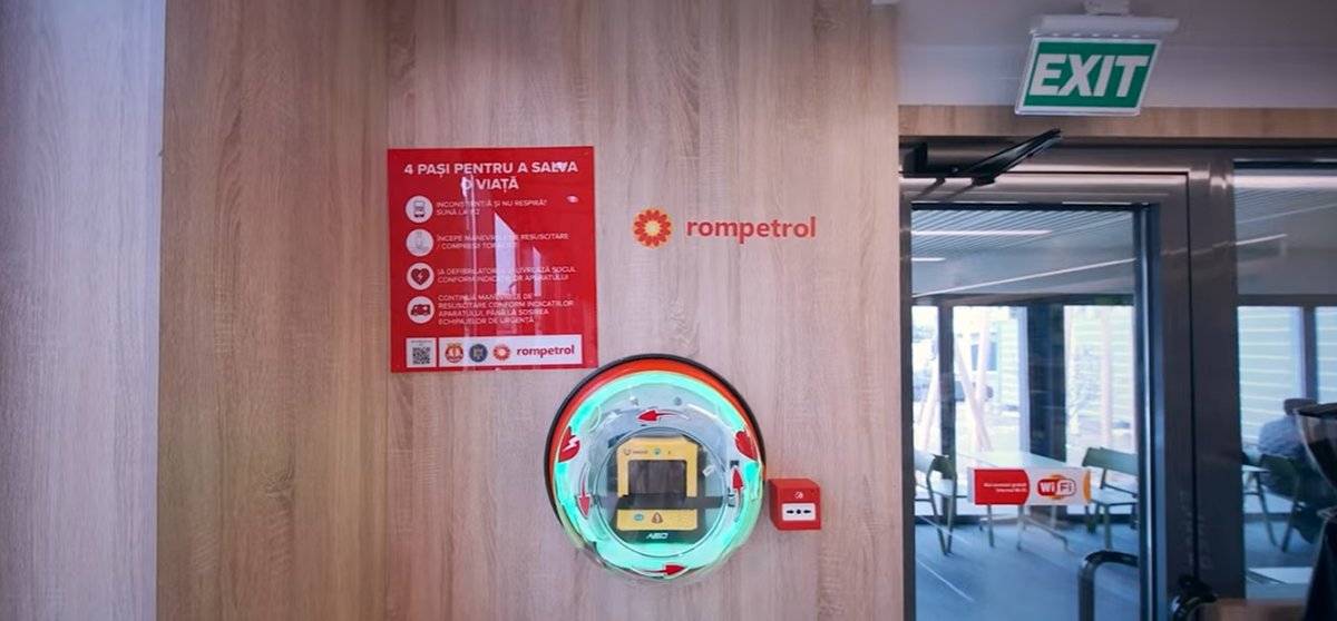 Rompetrol | Rompetrol dotează cu defibrilatoare 11 spaţii publice din ...