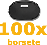 100 x borsete