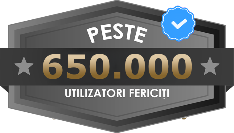 Peste 520.000 de utilizatori fericiți