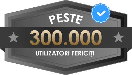 Peste 300.000 de utilizatori fericiți